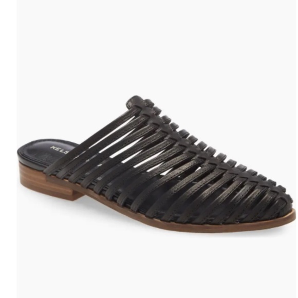 Kelsi Dagger Seba Mule, Black, Sz 9 - Picture 1 of 7